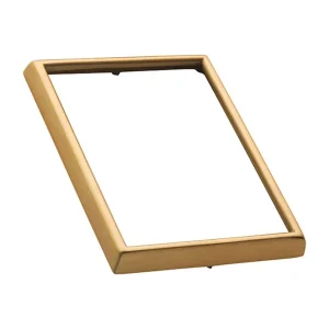 Cornice in bronzo per fotoceramica rettangolare