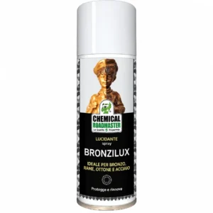 Lucidante per bronzo ottone rame e acciaio Bronzilux