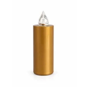 Lumino votivo a batteria classico dorato