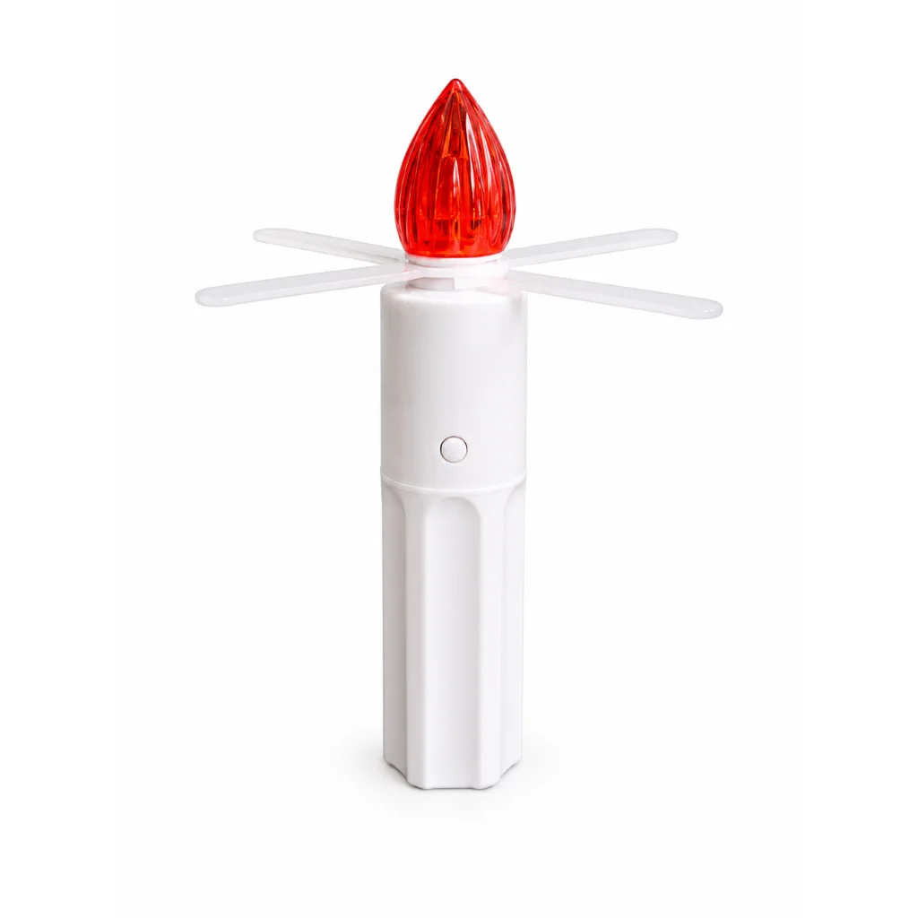 Lumino votivo batteria luce rossa